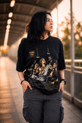 Kuru Pub – Last Night Before War | Unisex Oversized T-Shirt
