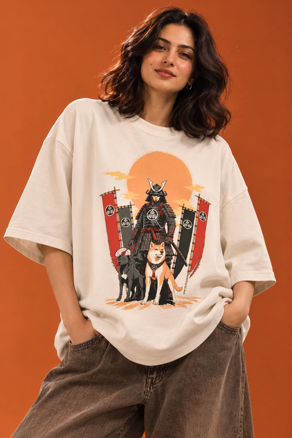 Dog Shogun | Unisex Oversized T-Shirt