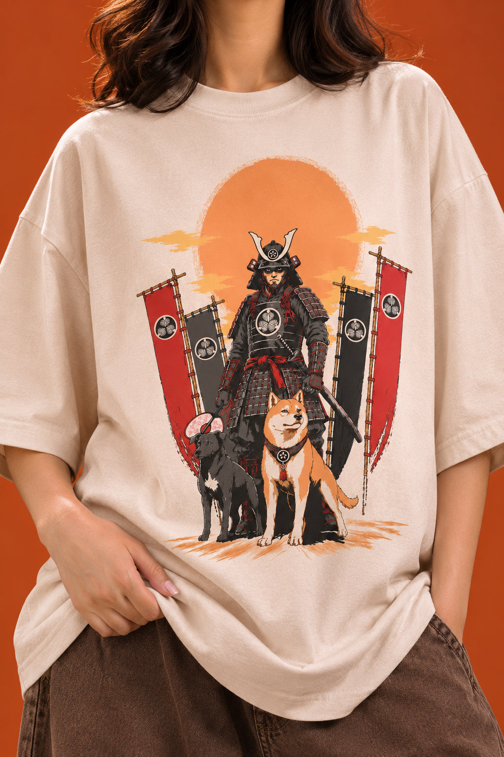 Dog Shogun | Unisex Oversized T-Shirt