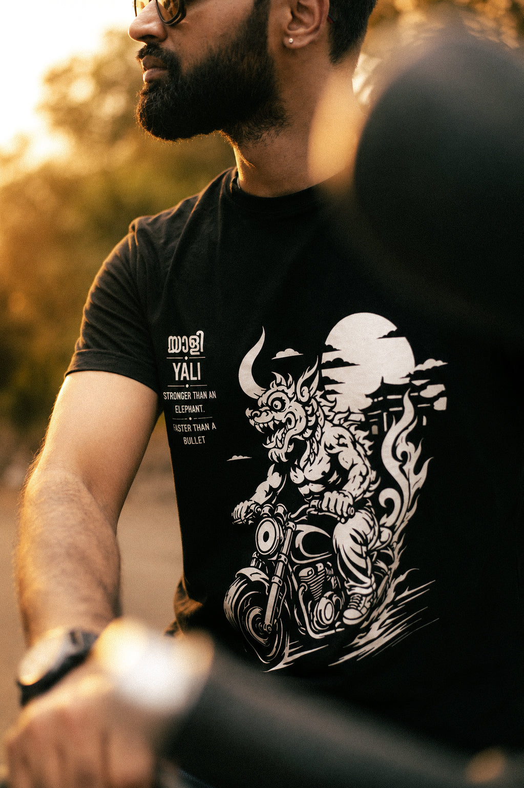 Yali Moto Rider | Unisex Regular T-Shirt